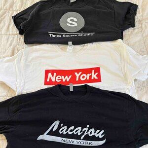 NY 3 pack of Tees